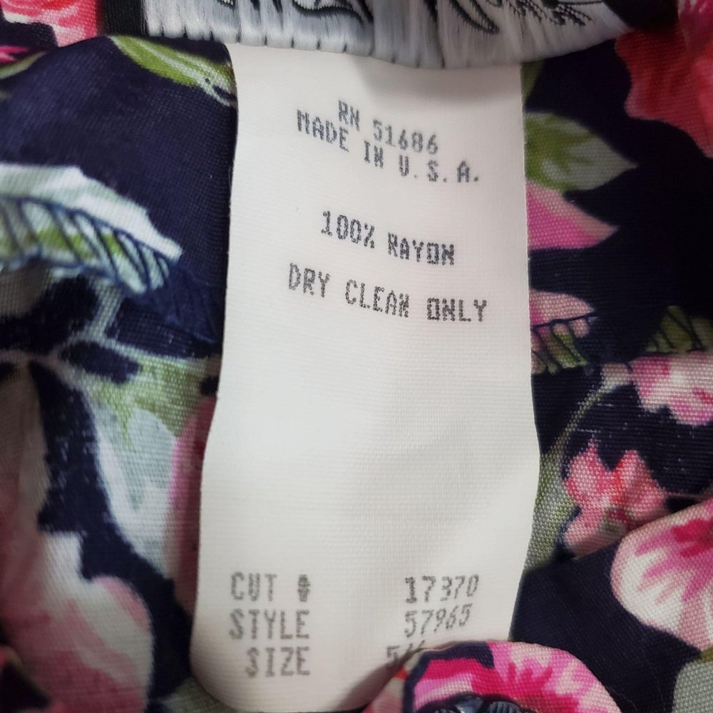 Vintage All that Jazz Floral Cottage Core Bodycon - Picture 13 of 13